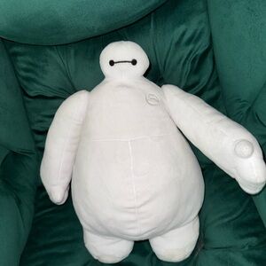 Disney White Stuffed Baymax Plush